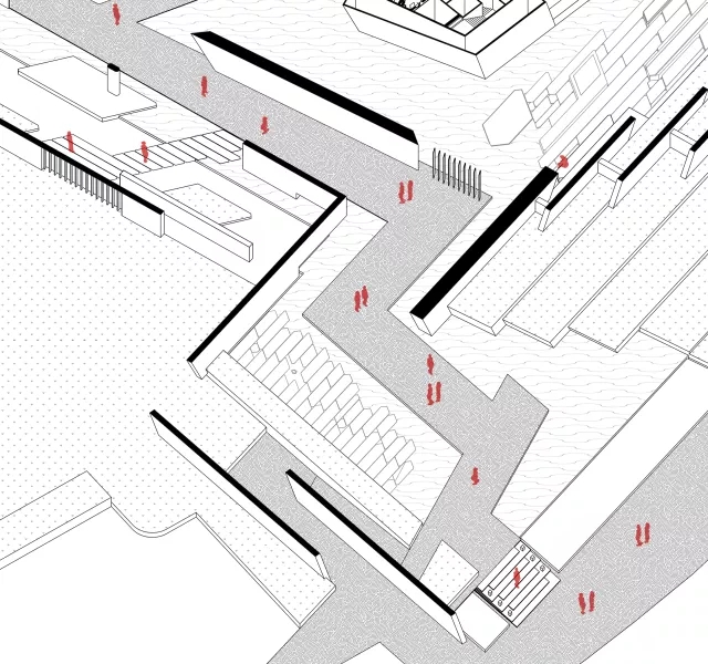 空間序列，天華建筑設(shè)計