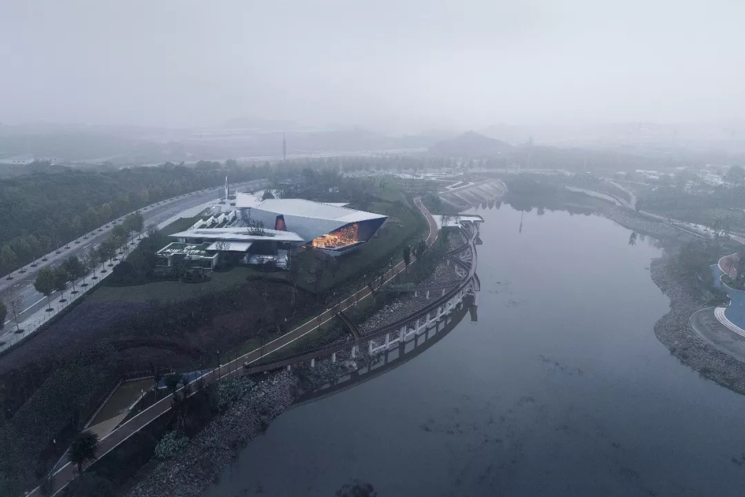 公園全景 by蘇圣亮，天華建筑設(shè)計